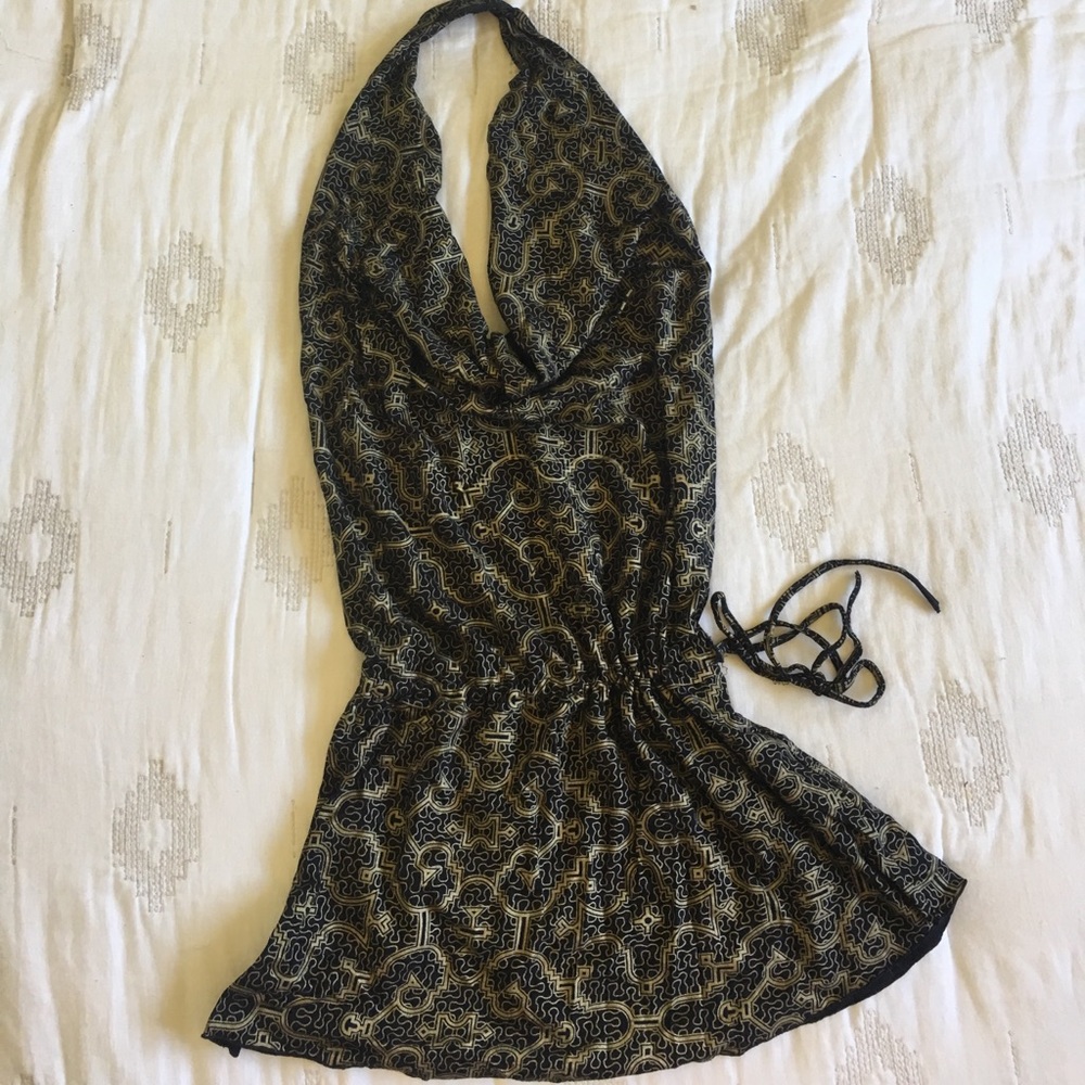 Cowl neck dress